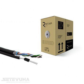 Кабель витая пара Ritar UTP Cat 5e PVC 4 х 2 х 0,50 (Ritar_3503) H00000037796 фото