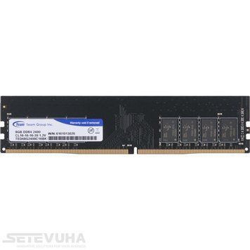 Оперативна пам'ять Team Elite DIMM DDR4 8ГБ (TED48G2400C1601) H00000011826 фото