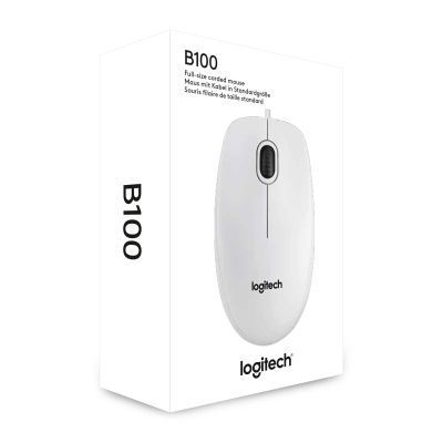 Миша Logitech B100 дротова (910-003360) H00000037323 фото