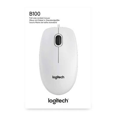 Миша Logitech B100 дротова (910-003360) H00000037323 фото