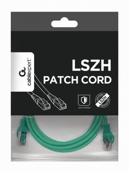 Патч-корд Cablexpert (PP6A-LSZHCU-G-0.25M) H00000441133 фото