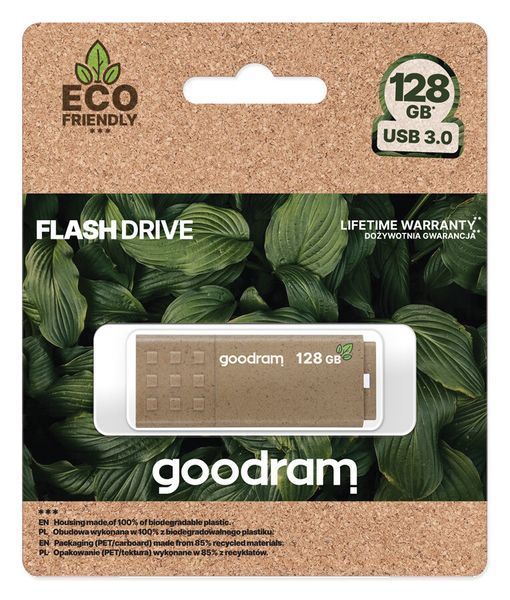 Флеш память USB GOODRAM UME3 Eco Friendly 128ГБ USB 3.0 (UME3-1280EFR11) H00000184602 фото