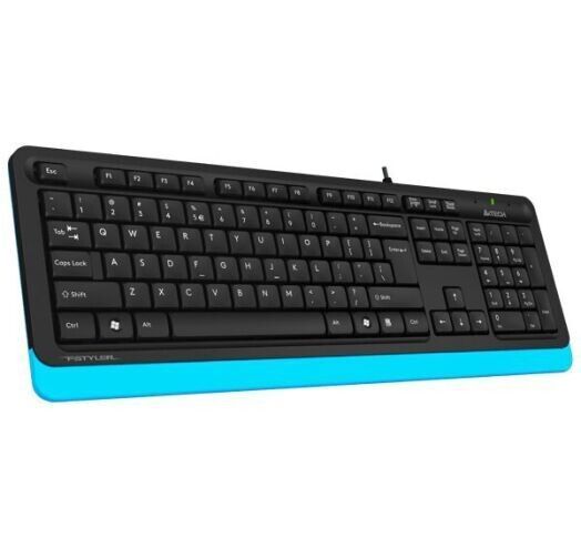Клавіатура + миша A4Tech провідна (F1010 (Blue)) H00000075694 фото