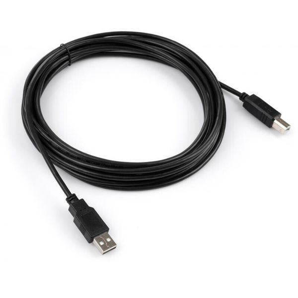 Кабель Vinga USB Type A - USB Type B 5 м (VCPUSBAMBM5BK) H00000204225 фото
