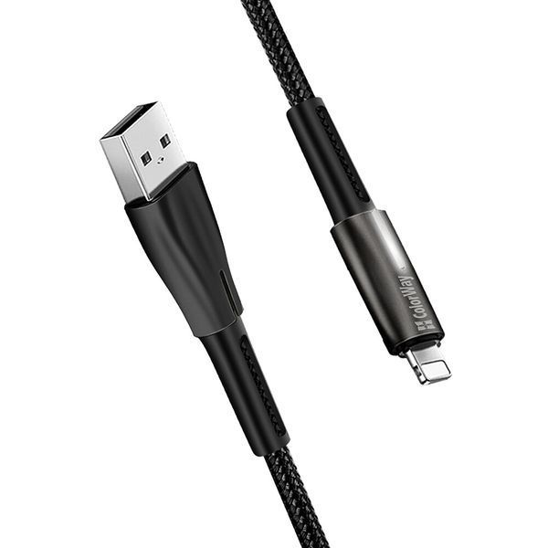 Кабель ColorWay USB Type A - Apple Lightning 1 м (CW-CBUL035-BK) H00000204084 фото