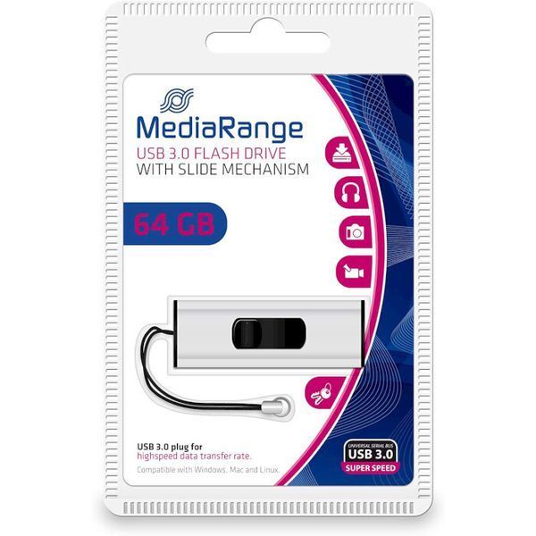Флеш пам'ять USB Mediarange (MR917) H00000396060 фото