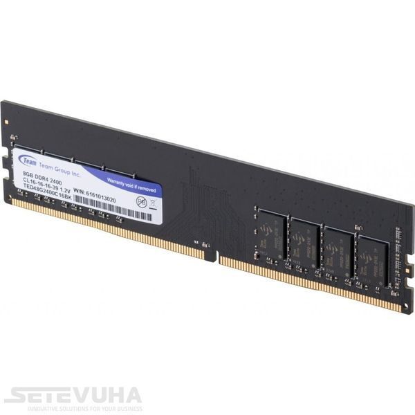 Оперативная память Team Elite DIMM DDR4 8ГБ (TED48G2400C1601) H00000011826 фото