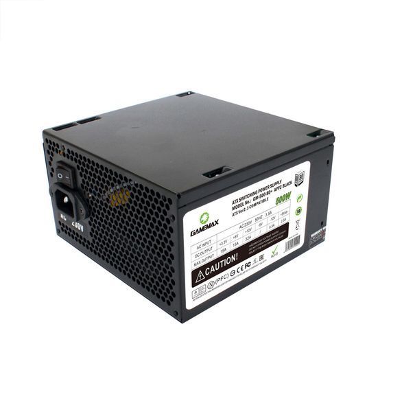 Блок живлення GameMax (GM-500 80+ APFC Black) H00000389129 фото