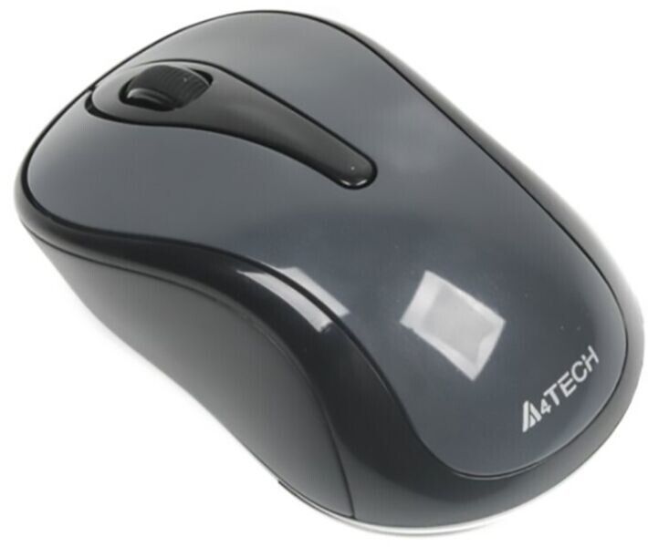 Мышь A4Tech беспроводная игровая (G3-280N (Glossy grey)) H00000075945 фото
