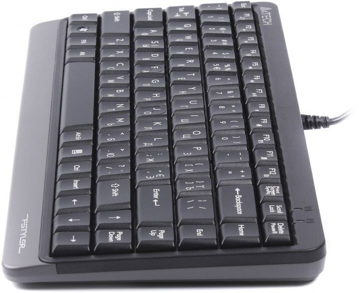 Клавиатура A4Tech проводная (FKS11 USB (Grey)) H00000129374 фото