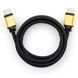 Кабель Vinga HDMI - HDMI 1.5 м (VCPDCHDMI2VMM1.5BK) H00000176060 фото 1