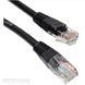 Патч корд Kingda UTP Cat. 5e 2 м PVC Чорний (PAUT3200-BK) H00000002707 фото 1
