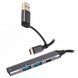 USB-хаб Maxxter (HU3C-4P1CN-01) H00000445996 фото 1