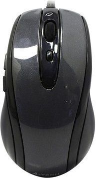 Мышь A4Tech (N-708X Glossy Grey) H00000457126 фото