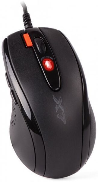 Мышь A4Tech проводная игровая (X-710BK USB (Black)) H00000076031 фото