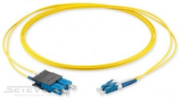Патч-корд оптичний Corning SC-LC UPC SM Duplex 3м (047202R5Z20003M) H00000014164 фото