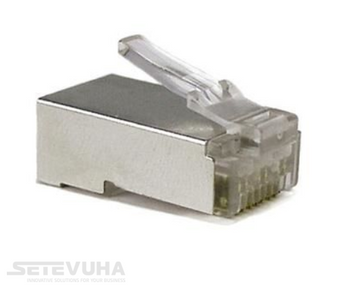 Конектор RJ-45 DIGITUS Cat 5e FTP/STP (Экранированный) 100 шт (A-MO8/8SRS) H00000024463 фото