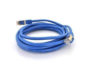 Патч корд Ritar SF/UTP Cat. 6 20 м PVC Синій (PCR-SFP/20Be) H00000043472 фото