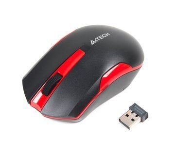 Мышь A4Tech беспроводная (G3-200N (Black+Red)) H00000075935 фото