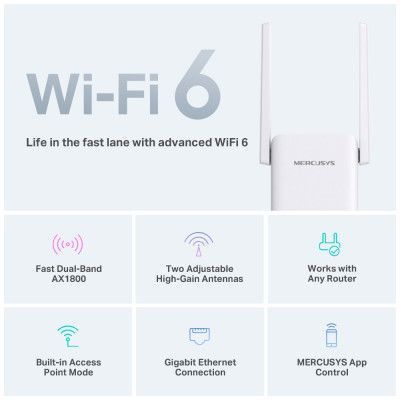 Усилитель Wi-Fi сигнала Mercusys (ME70X) H00000404743 фото