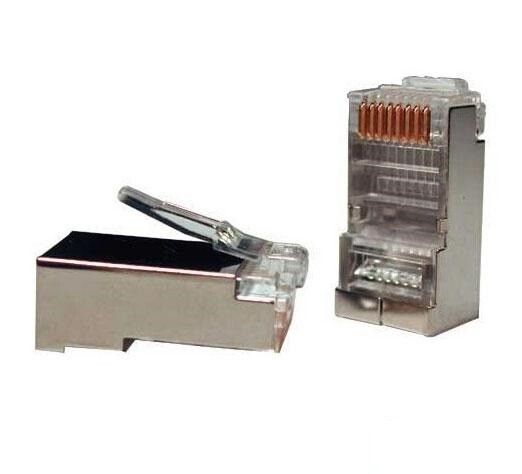 Конектор RJ-45 DIGITUS Cat 5e FTP/STP (Экранированный) 100 шт (A-MO8/8SRS) H00000024463 фото