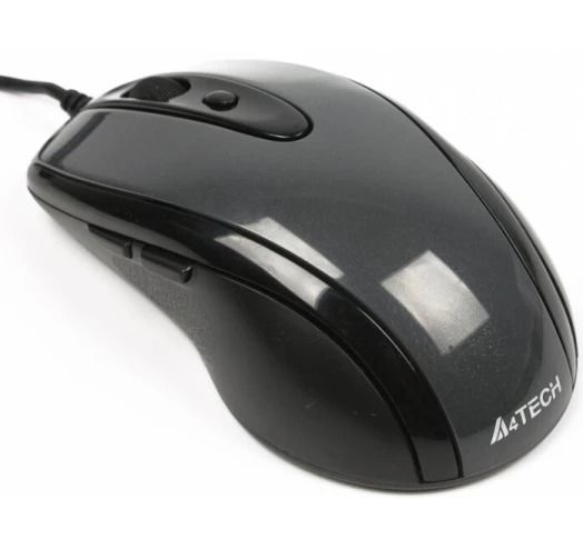 Мышь A4Tech (N-708X Glossy Grey) H00000457126 фото