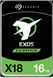 Жесткий диск Seagate Exos X18 3.5" SATA I SATA II SATA III 16ТБ (ST16000NM000J) H00000174397 фото 1