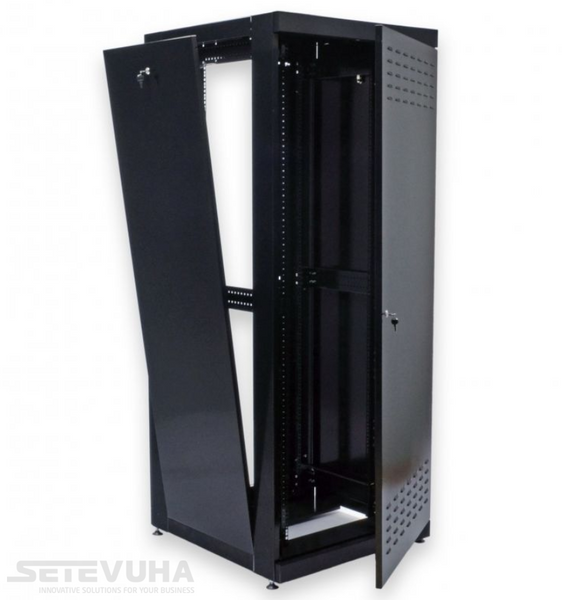Телекомунікаційна шафа CMS 42U 19" 865 мм (UA-MGSE4288B) H00000003055 фото