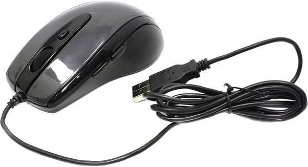 Мышь A4Tech (N-708X Glossy Grey) H00000457126 фото