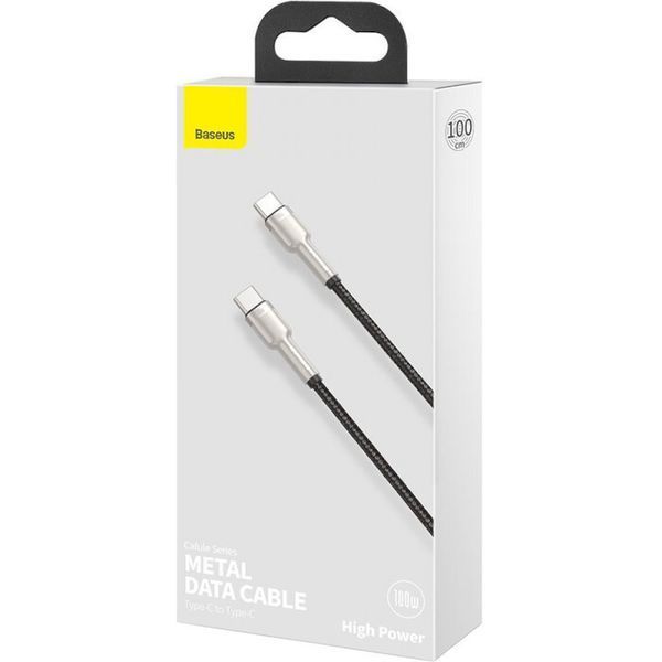 Кабель BASEUS USB Type C - USB Type C 1 м USB 2.0 (CATJK-C01) H00000180330 фото
