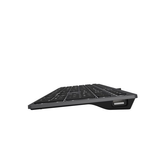 Клавіатура A4Tech провідна (FX60H USB (Grey) White backlit) H00000312619 фото