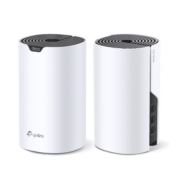 Бездротова точка доступуTP-Link Двохдіапазонний Wi-Fi 6 802.3 / 3u 802.11r 802.11v GbE MU-MIMO (Deco S7(2-pack)) H00000335715 фото