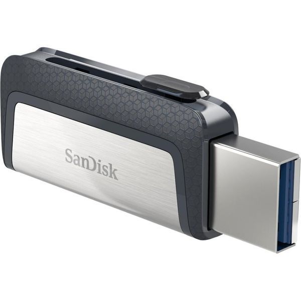 Флеш память USB SanDisk Ultra Dual 128ГБ USB Type-C (SDDDC2-128G-G46) H00000115344 фото