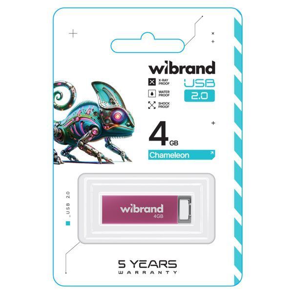 Флеш пам'ять USB Wibrand (WI2.0/CH4U6P) H00000460219 фото