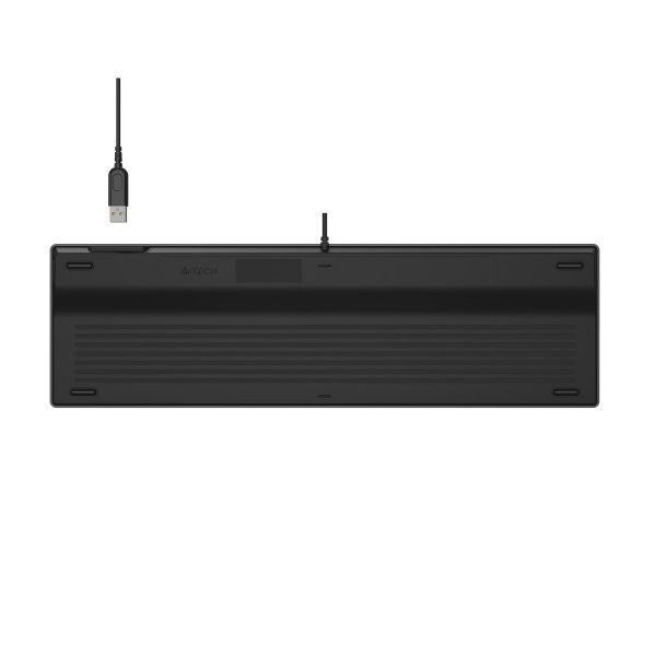 Клавіатура A4Tech провідна (FX60H USB (Grey) White backlit) H00000312619 фото