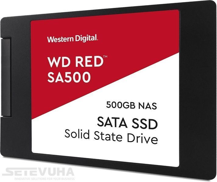 SSD диск WD WD Red SA500 500ГБ SATA III 2.5" 3D NAND TLC (WDS500G1R0A) H00000032089 фото