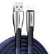 Кабель ColorWay USB Type A - Apple Lightning 1 м (CW-CBUL010-BL) H00000204077 фото 1