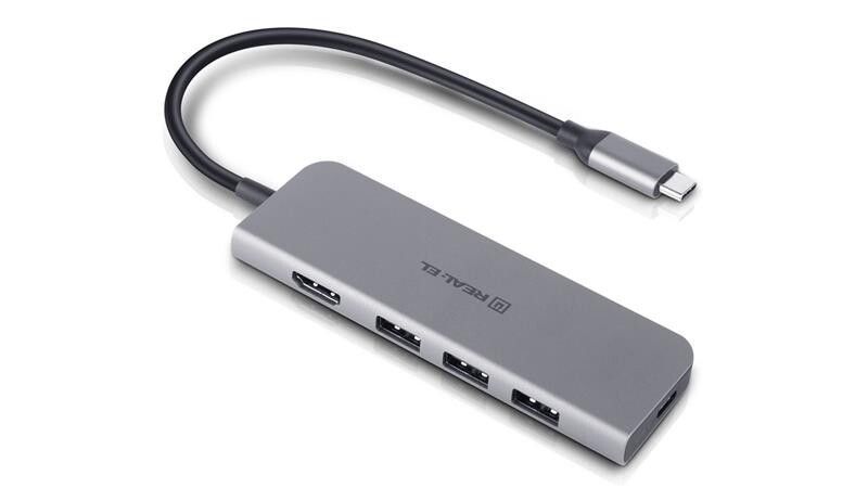 USB-хаб REAL-EL (EL123110002) H00000312087 фото