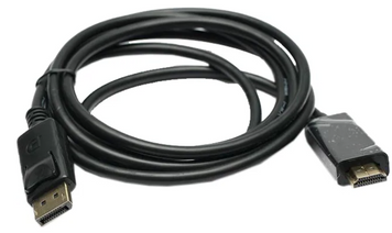 Кабель PowerPlant DisplayPort - HDMI 1.8 м (KD00AS1237) H00000049676 фото