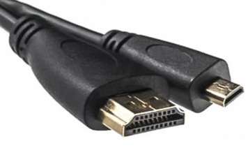 Кабель PowerPlant Micro HDMI - HDMI 2 м (KD00AS1274) H00000049686 фото
