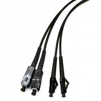 Патч-корд оптичний CMS SC-LC UPC SM Duplex 3м (UPC-3SCLC(SM)D(ON)BK) H00000287756 фото
