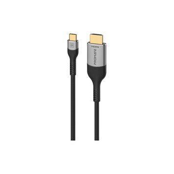 Кабель Promate (mediacord-8k.grey) H00000482698 фото