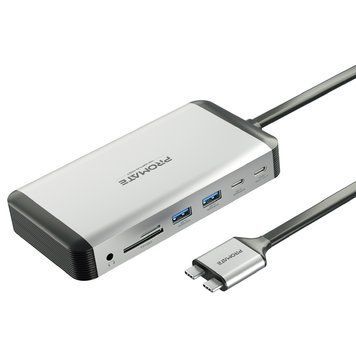 USB-хаб Promate (versahub-mst.grey) H00000446011 фото