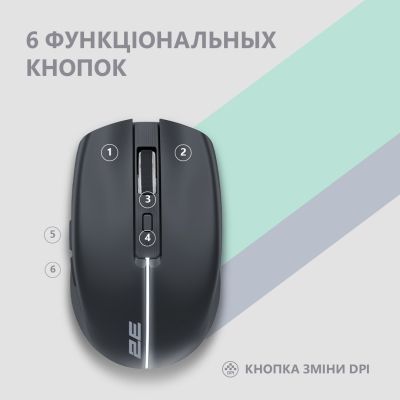 Миша 2E (2E-MF270WBK) H00000341705 фото