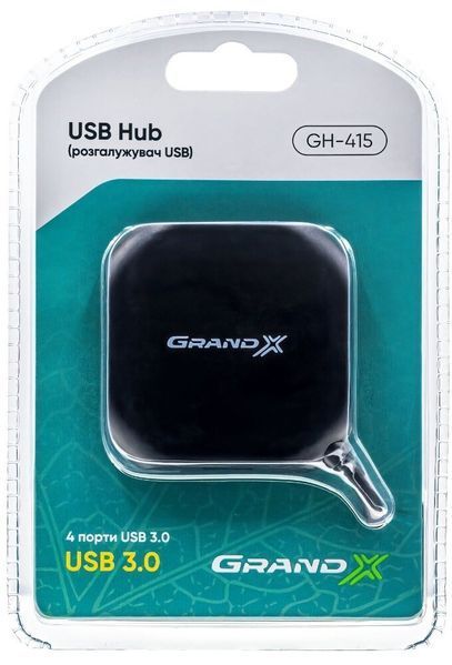 USB-хаб Grand-X (GH-415) H00000176873 фото