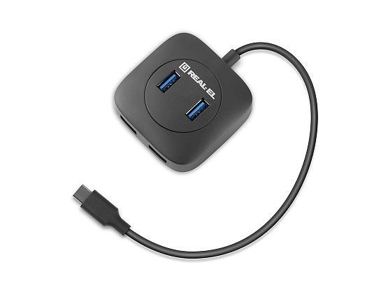 USB-хаб REAL-EL (EL123110011) H00000445862 фото