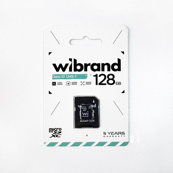 Карта памяти Wibrand (WICDHU1/128GB-A) H00000460405 фото