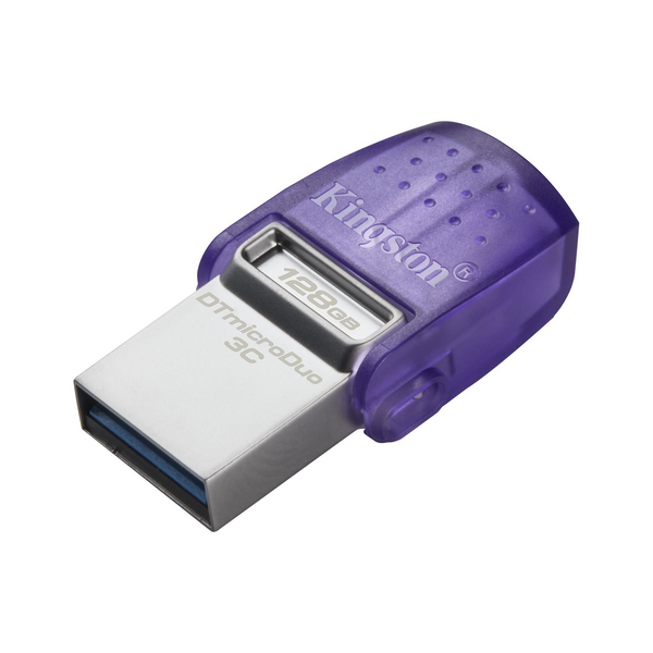 Флеш память USB Kingston DataTraveler microDuo 3C 128ГБ USB Type-C USB 3.2 (DTDUO3CG3/128GB) H00000230784 фото