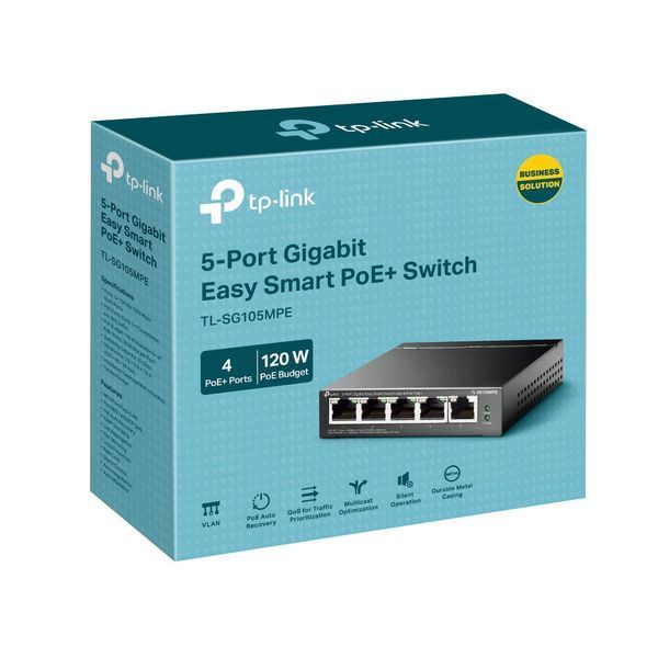 Коммутатор TP-Link (TL-SG105MPE) H00000404175 фото