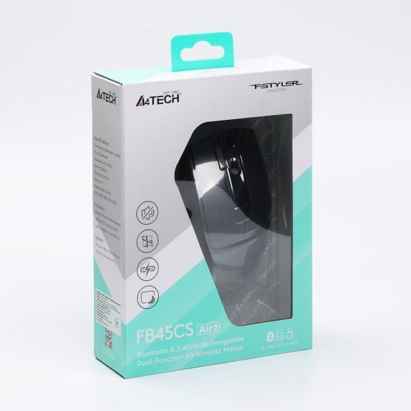 Миша A4Tech (FB45CS Air2 (Smoky Grey)) H00000457085 фото